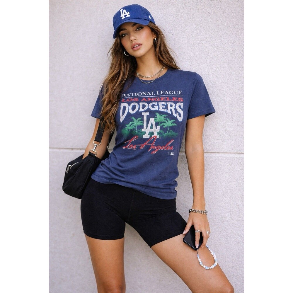 LA Dodgers Graphic Tee Abercrombie Kids 15/16 Y2K Streetwear XS/S Fit